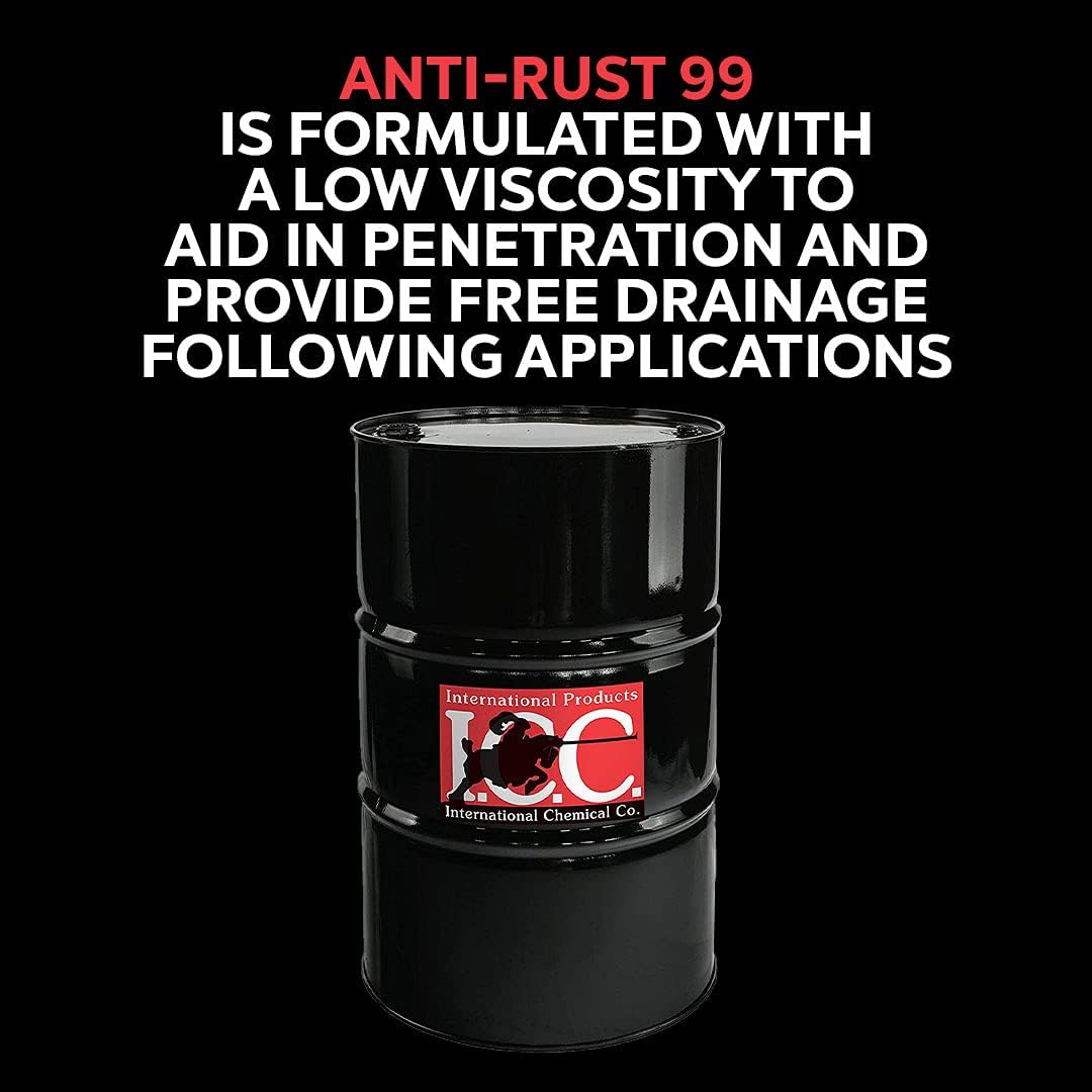 Anti-Rust 99 High-Performance Evaporative Solvent Rust and Corrosion Preventative; MIL C 16173 D