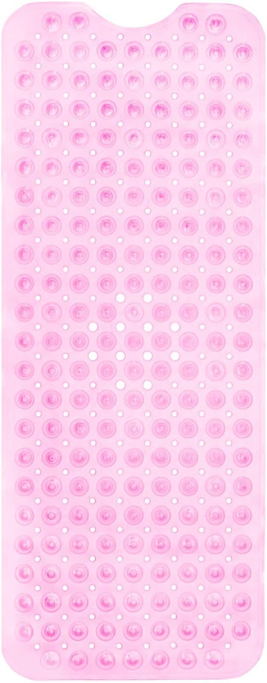 ENKOSI Bath Mat - Large Non Slip Bathtub & Shower Mat - Extra Long 40 x 16 Inch Bathroom Mats for