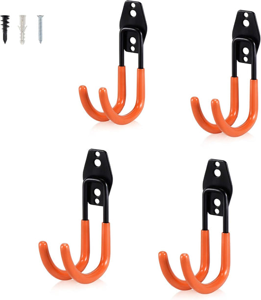 AOBEN Garage Hooks Heavy Duty, Steel Garage Storage Hooks, Utility Tool Hangers and Combinable Wall