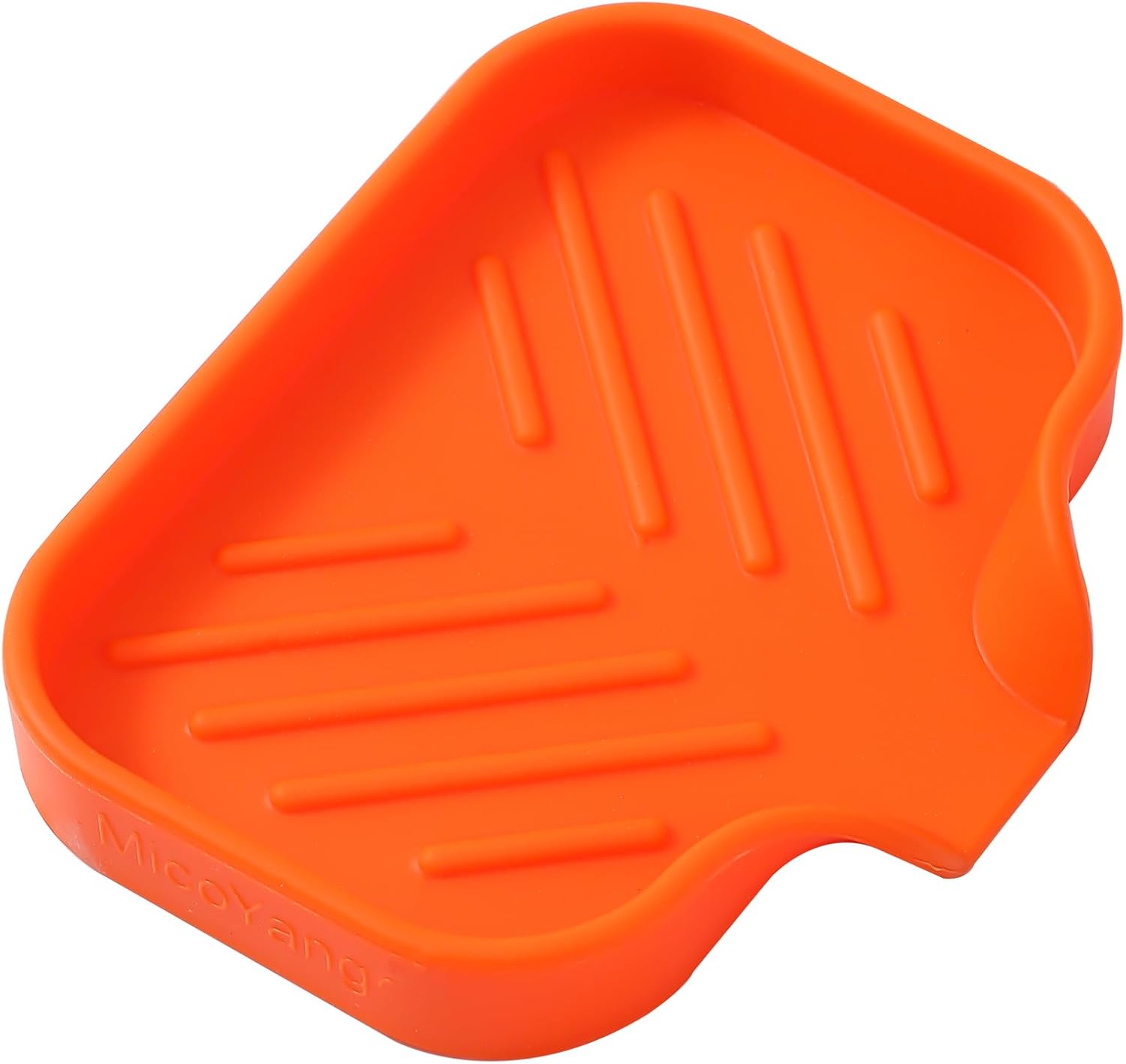Silicone Bathroom Soap Dishes with Drain Spout-Bathroom and Kitchen Sink Organizer,Sponge