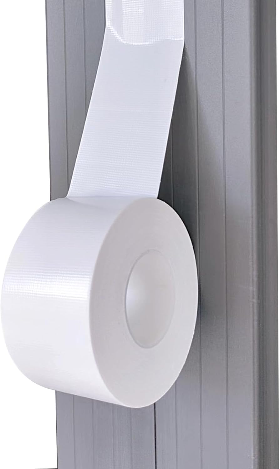 White Window Weather Sealing Tape 2Inch X 65Ft,Window AC Seal Air Conditioner Sealing