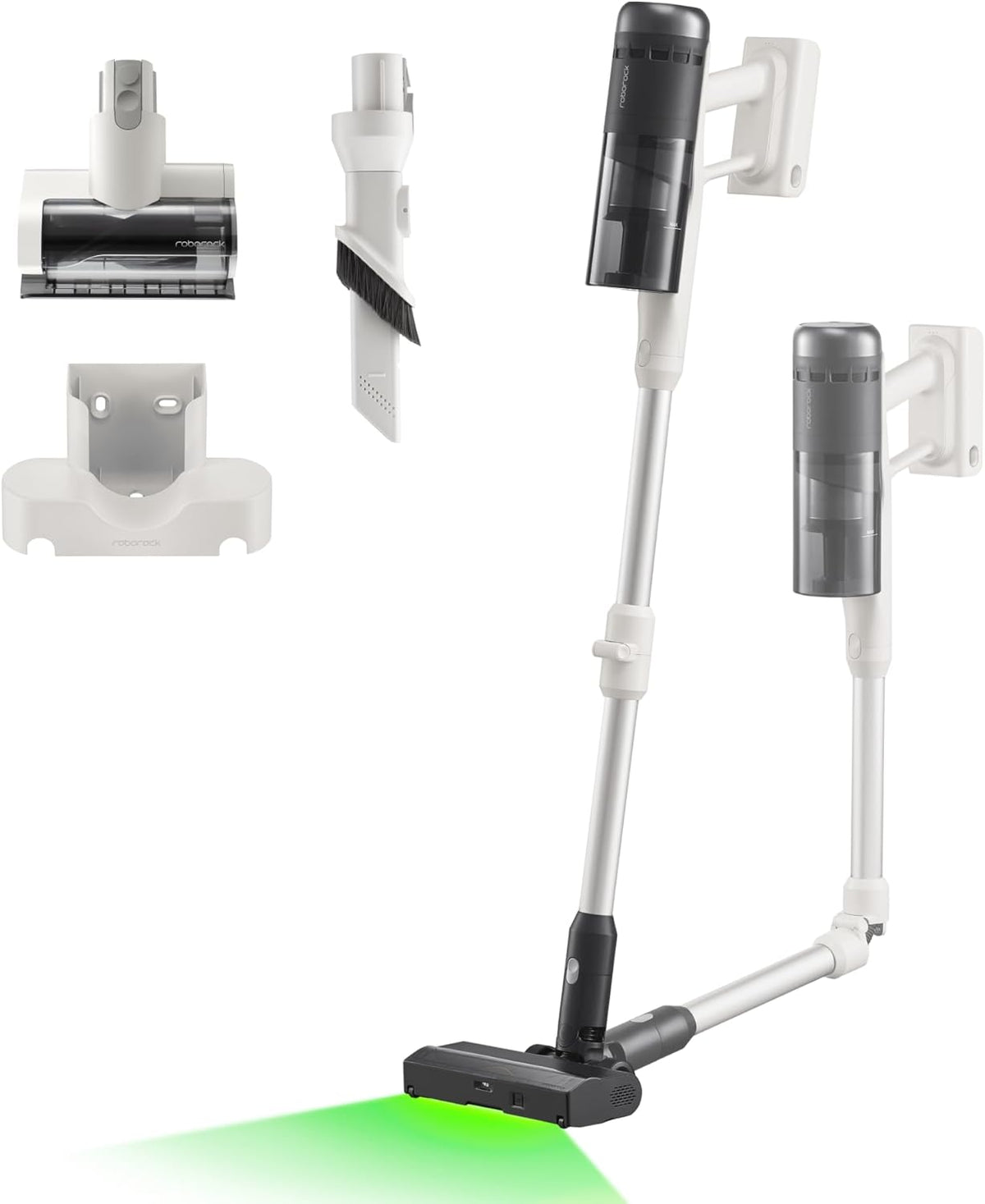 roborock H60 Pro Cordless Stick Vacuum Cleaner, 170AW Suction Power, 80-Min Runtime, 90° Bendable