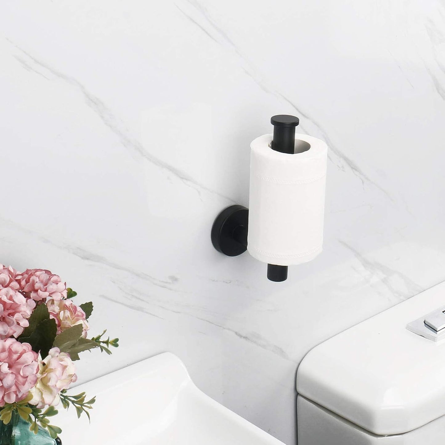 NearMoon Bathroom Toilet Paper Holder, Premium SUS304 Stainless Steel Rustproof Wall Mounted Toilet