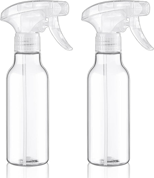 Cosywell Plastic Spray Bottles 8.8oz/260ml 2 Pack Empty Spray Bottle for Cleaning Mist/Stream Heavy