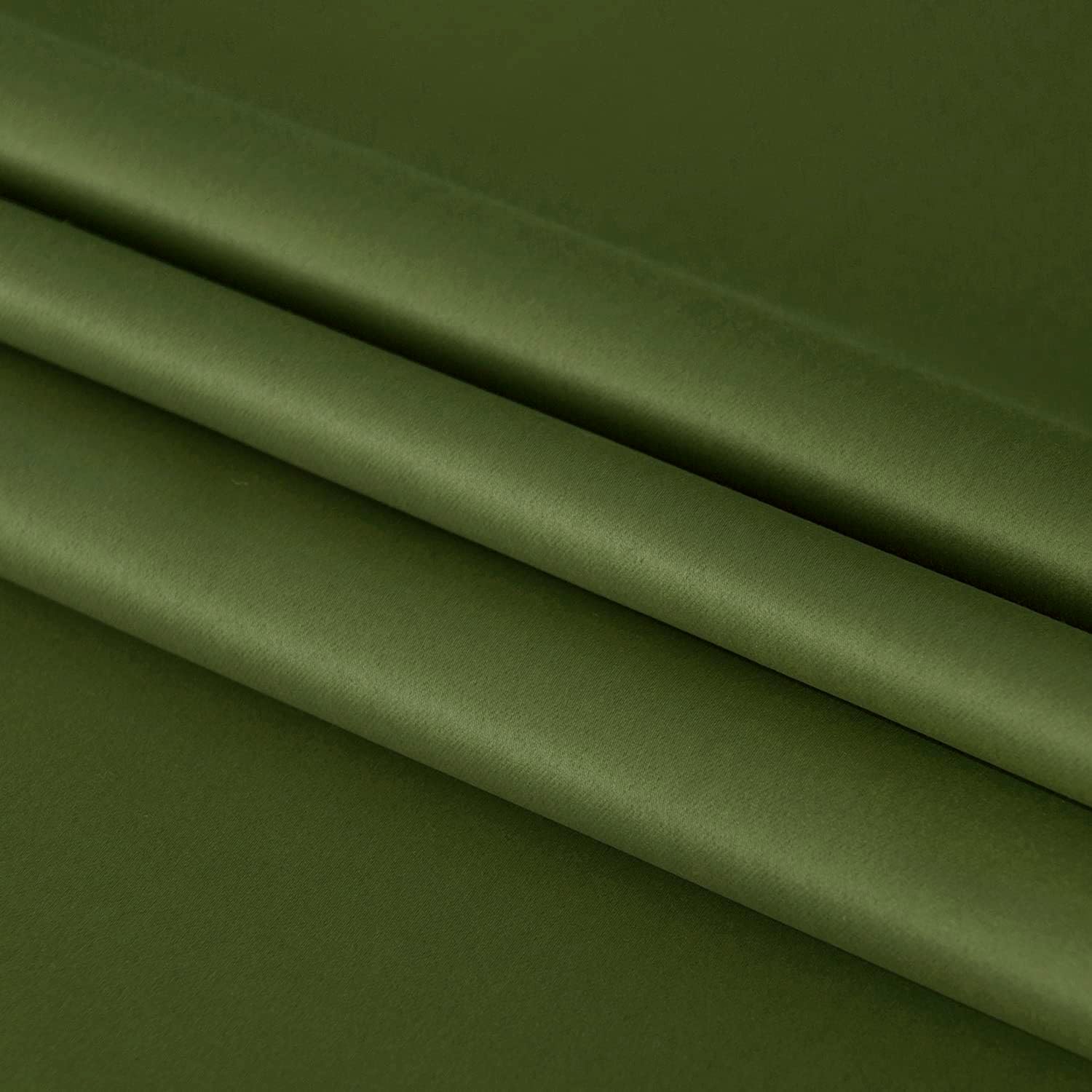 DWCN French Door Curtains – Rod Pocket Thermal Blackout Curtain for Doors with Glass Window