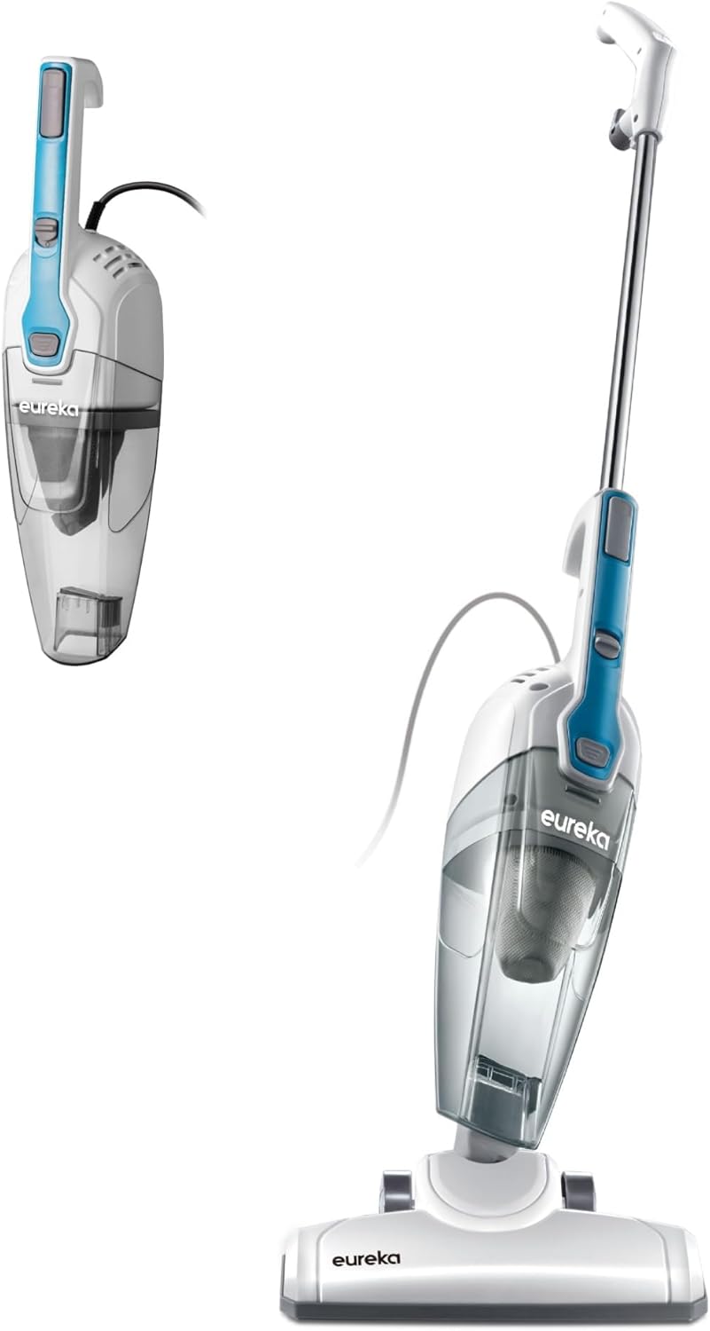 Eureka Corded Stick Vacuum Cleaner for Home Pet Hair, Lightweight Stick Vacuum Cleaner with