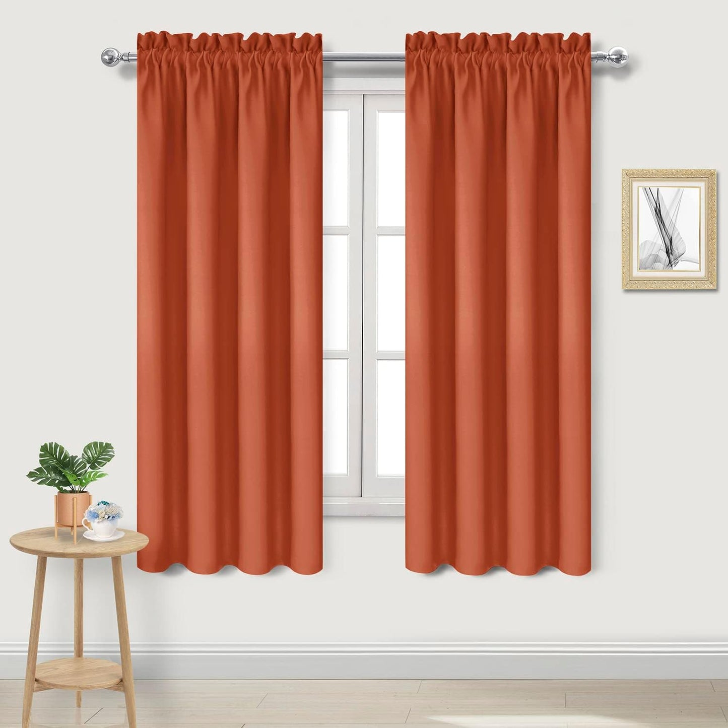 DWCN Blackout Curtains Thermal Insulated, Energy Saving & Noise Reducing Bedroom and Living Room
