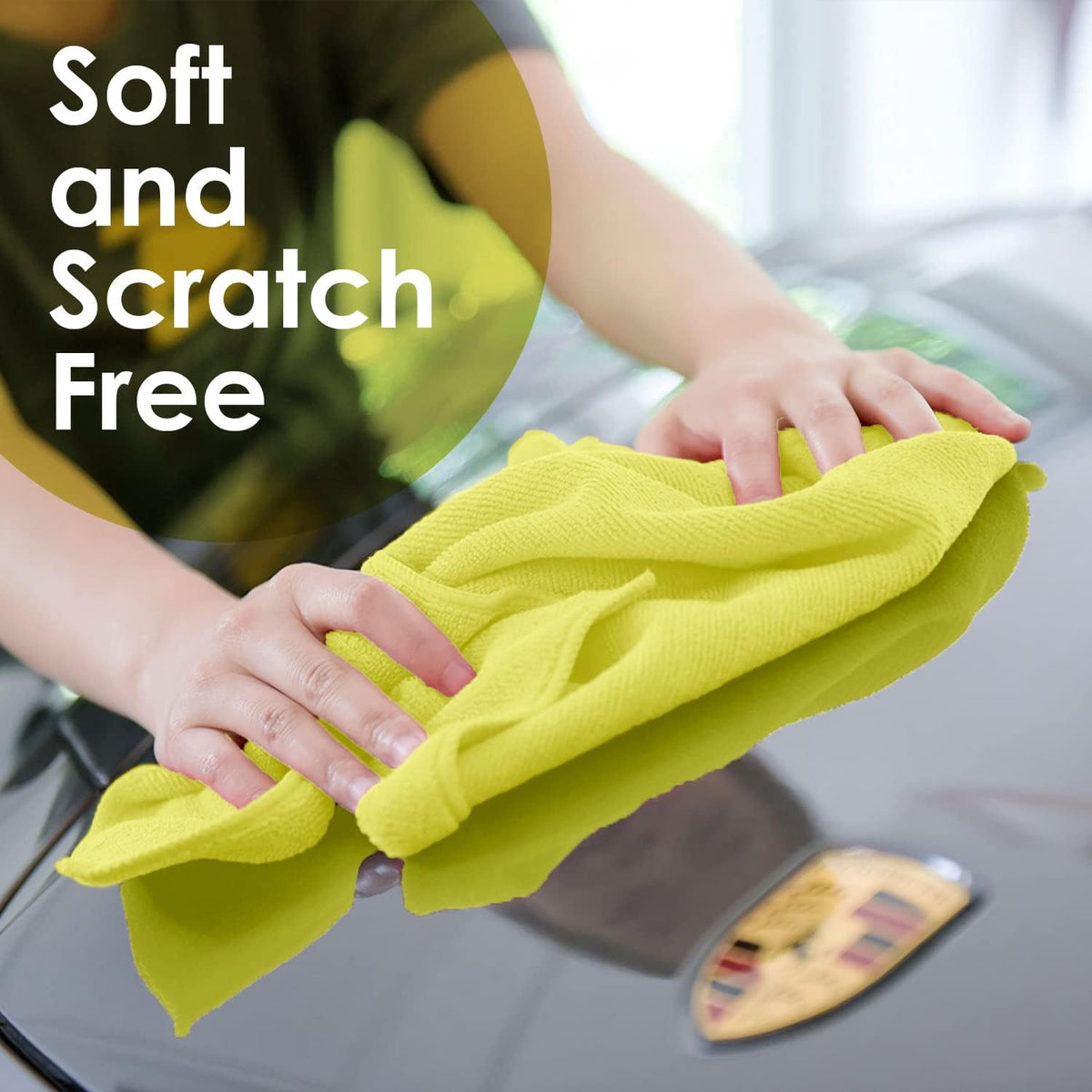 Avalon Towels Microfiber Cleaning Cloths (Value Pack of 36) Size 16" x 16", Highly Absorbent