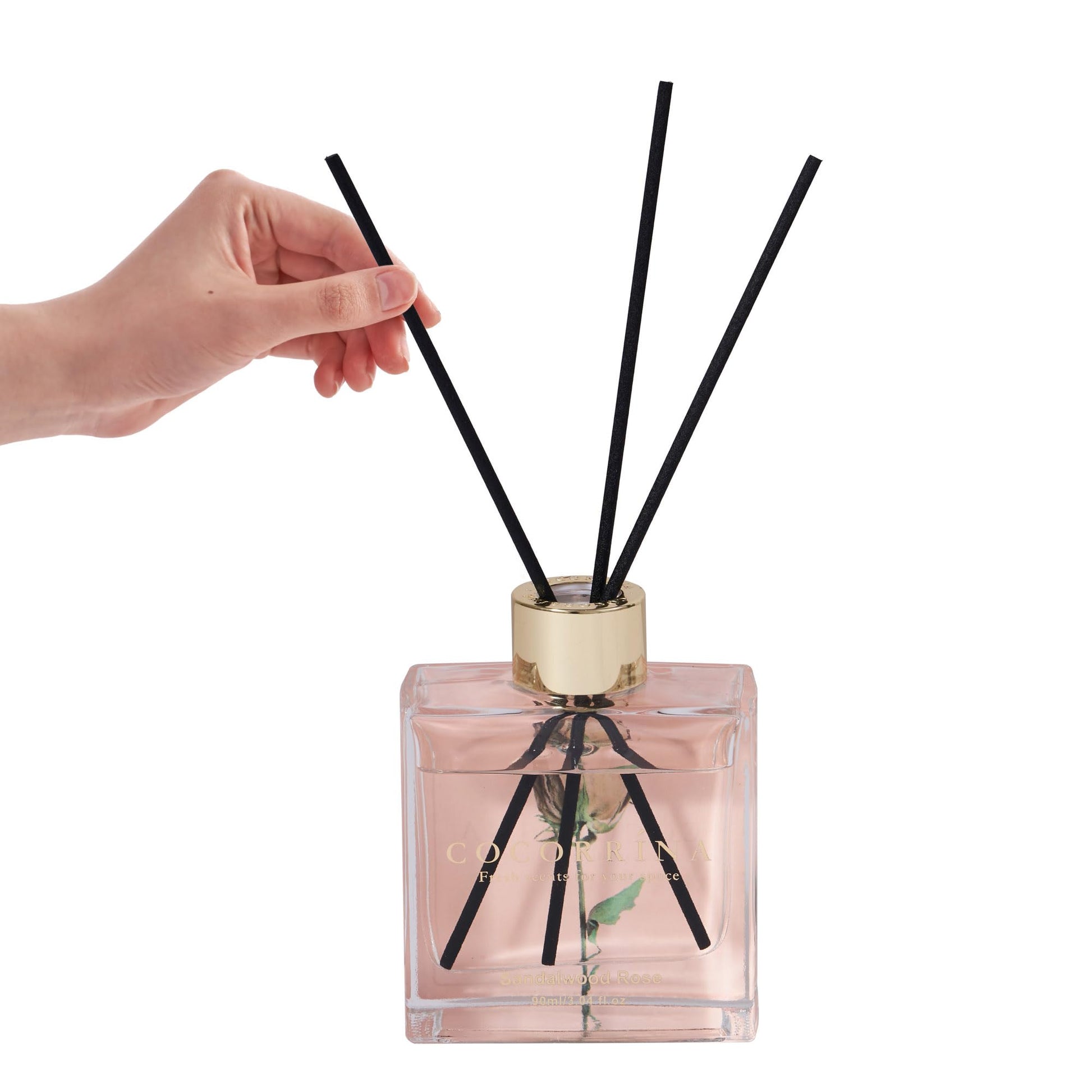 COCORRÍNA Reed Diffuser Set of 3-3 Pack/ 3.04 Fl.oz Diffuser with 24 Sticks Cashmere