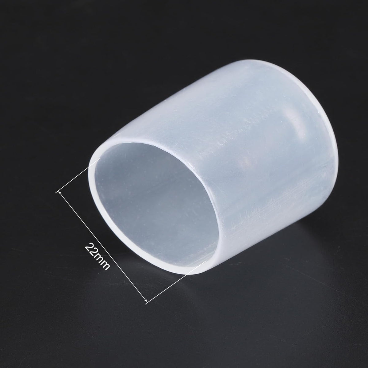 uxcell 20pcs Rubber End Caps 22mm(7/8") ID Vinyl PVC Round Tube Bolt Cap Cover Screw Thread