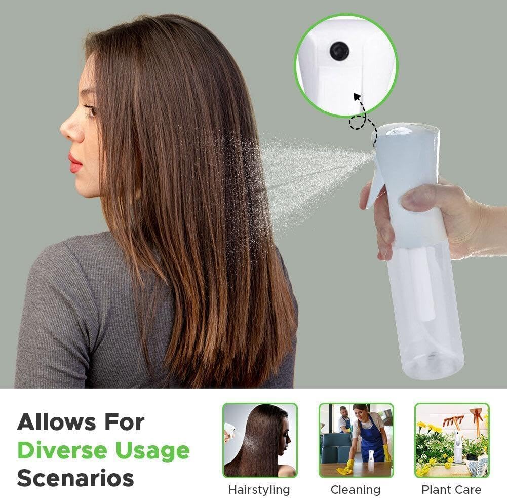 VigorPath Continuous Spray Bottle for Hair, 150ml, 5 oz, 2 Pack – view 3