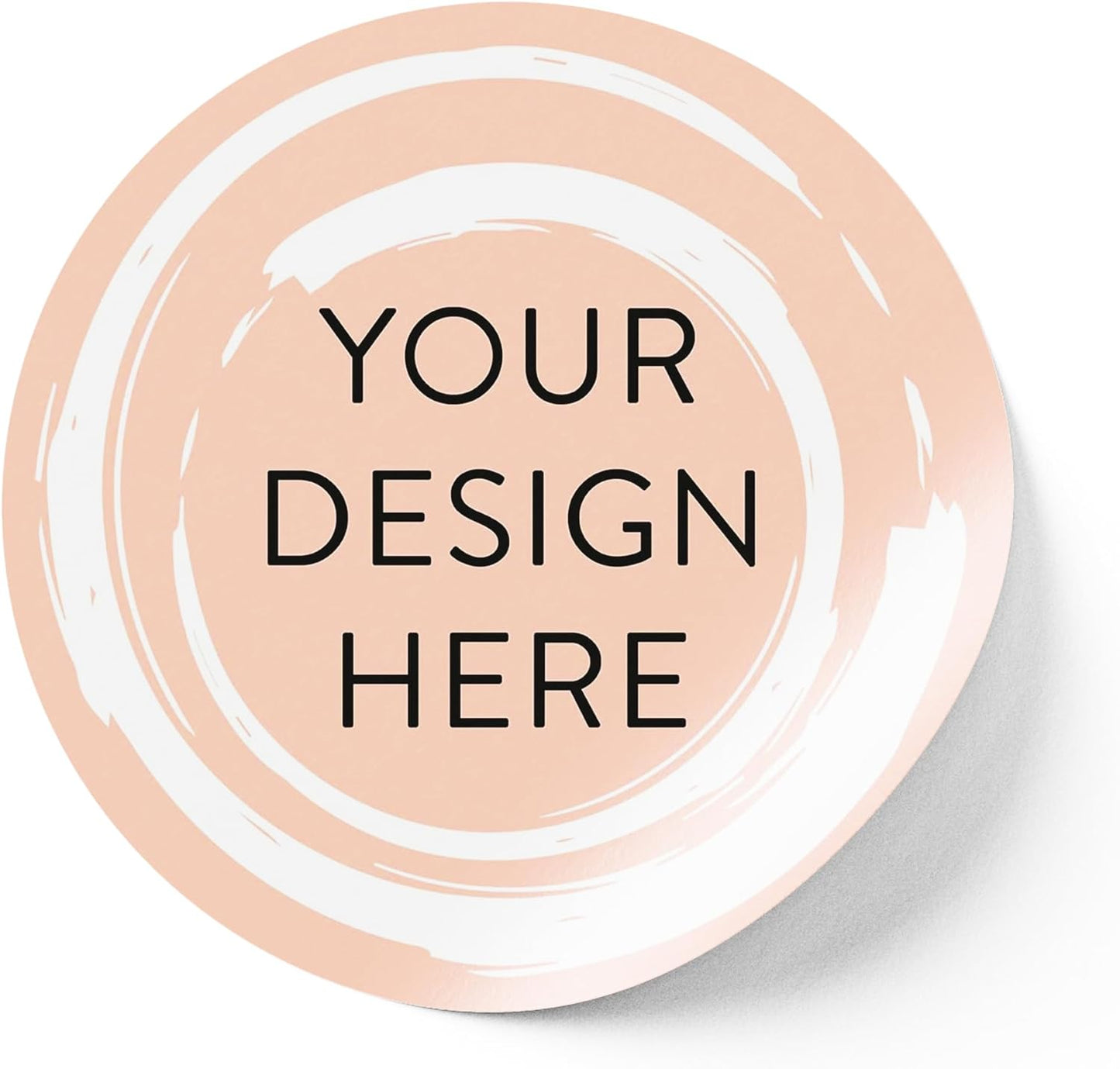 100 Custom Vinyl Stickers - Upload Your own Image, Text, Design, Logo - Personalized Logo Labels