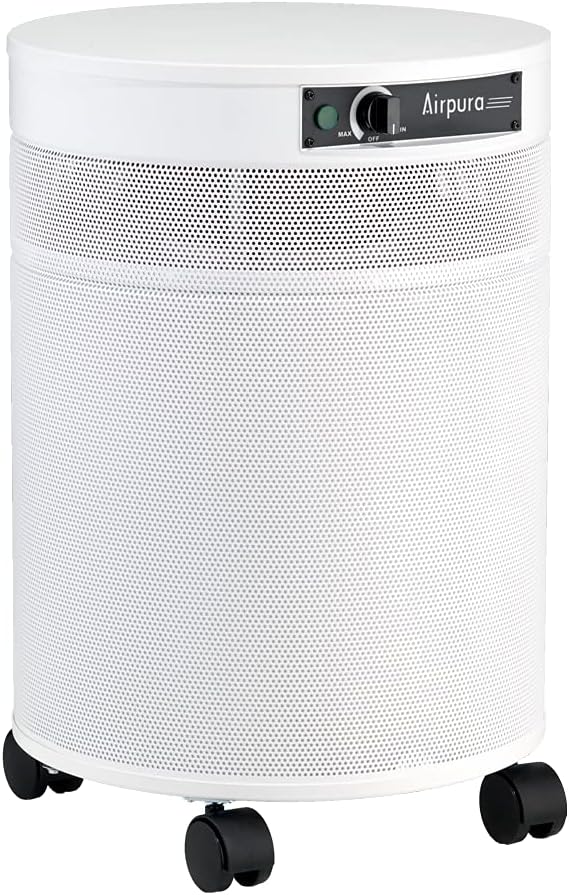 Airpura V600 Air Purifier for Home, V600 True HEPA Filter, Helps to eliminate thousands of airborne