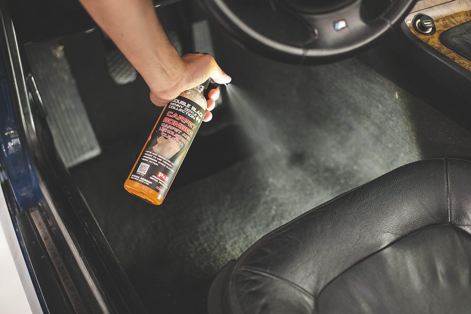 P & S PROFESSIONAL DETAIL PRODUCTS Carpet Bomber – Professional Upholstery Cleaner, Citrus-Based