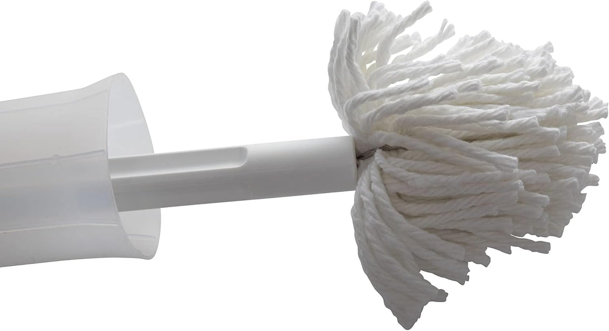 Fuller Brush Toilet Bowl Swab with Handy Holder Caddy – Antimicrobial Toilet Swab with Soft