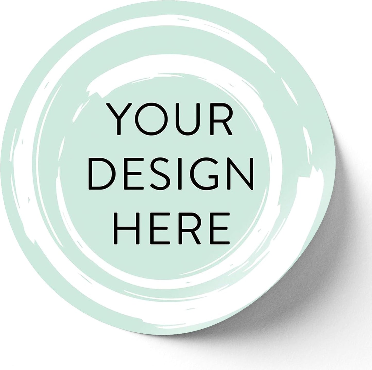 100 Custom Vinyl Stickers - Upload Your own Image, Text, Design, Logo - Personalized Logo Labels