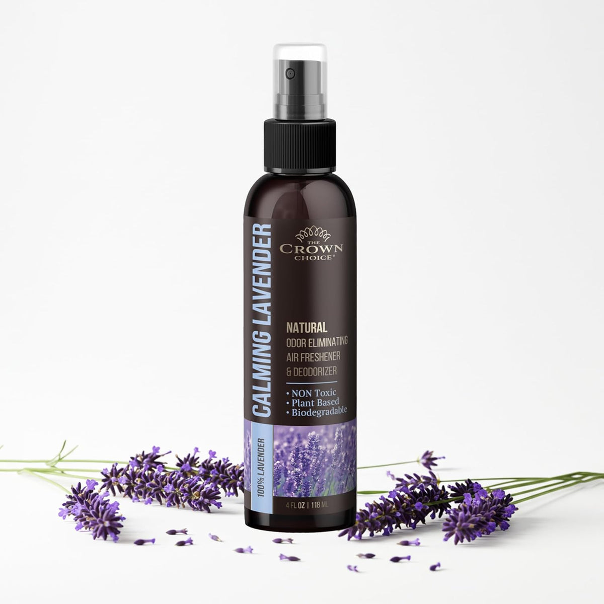 Non-Toxic Odor Eliminator,Natural Lavender Air Freshener Spray for Home,Linen Spray for Peacful