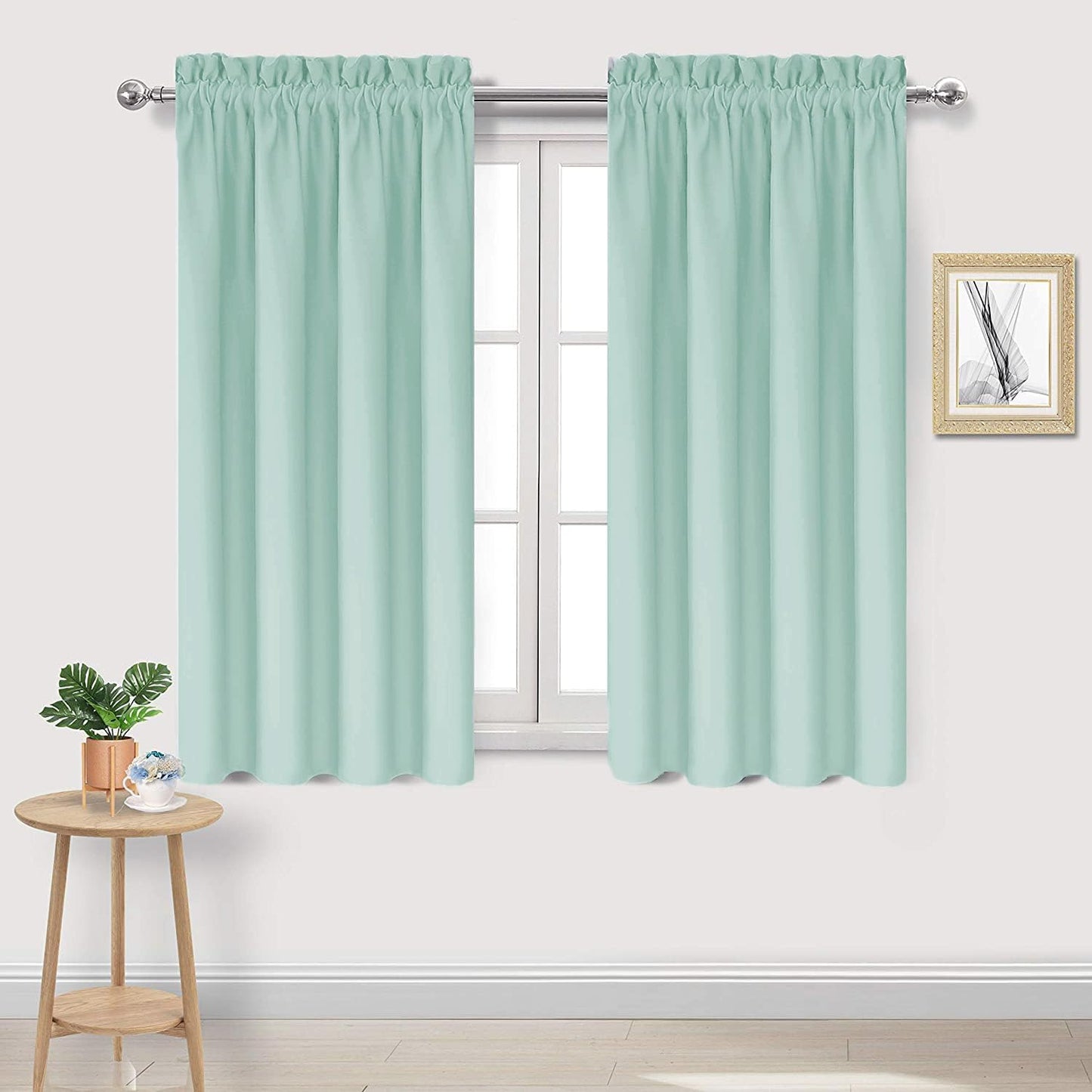 DWCN Blackout Curtains for Living Room Thermal Insulated, Energy Saving & Noise Reducing Bedroom