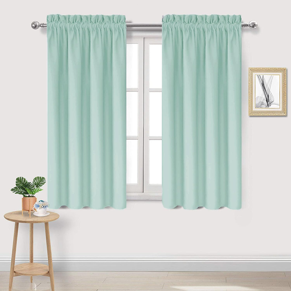 DWCN Blackout Curtains for Living Room Thermal Insulated, Energy Saving & Noise Reducing Bedroom
