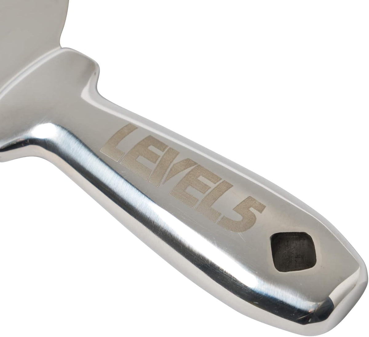 4" All Stainless Steel Joint Knife - LEVEL5 | Professional Grade Putty Blade, Premium Polished