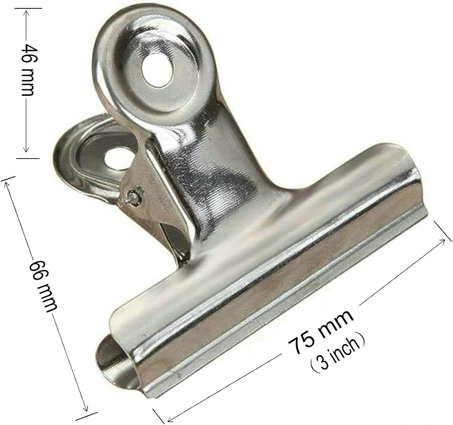 18 Pack Stainless Steel Chip Bag Clips Heavy Duty Food Bags Clamp Clips for Kitchen Office School
