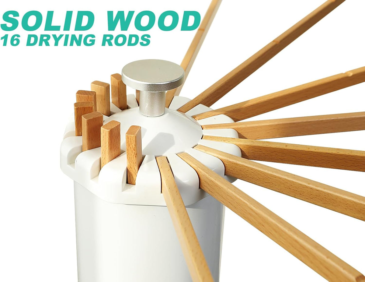 Cylinder Tripod Clothes Drying Rack - 16 Expandable Rods | Standing Octopus Drying Rack Clothing |
