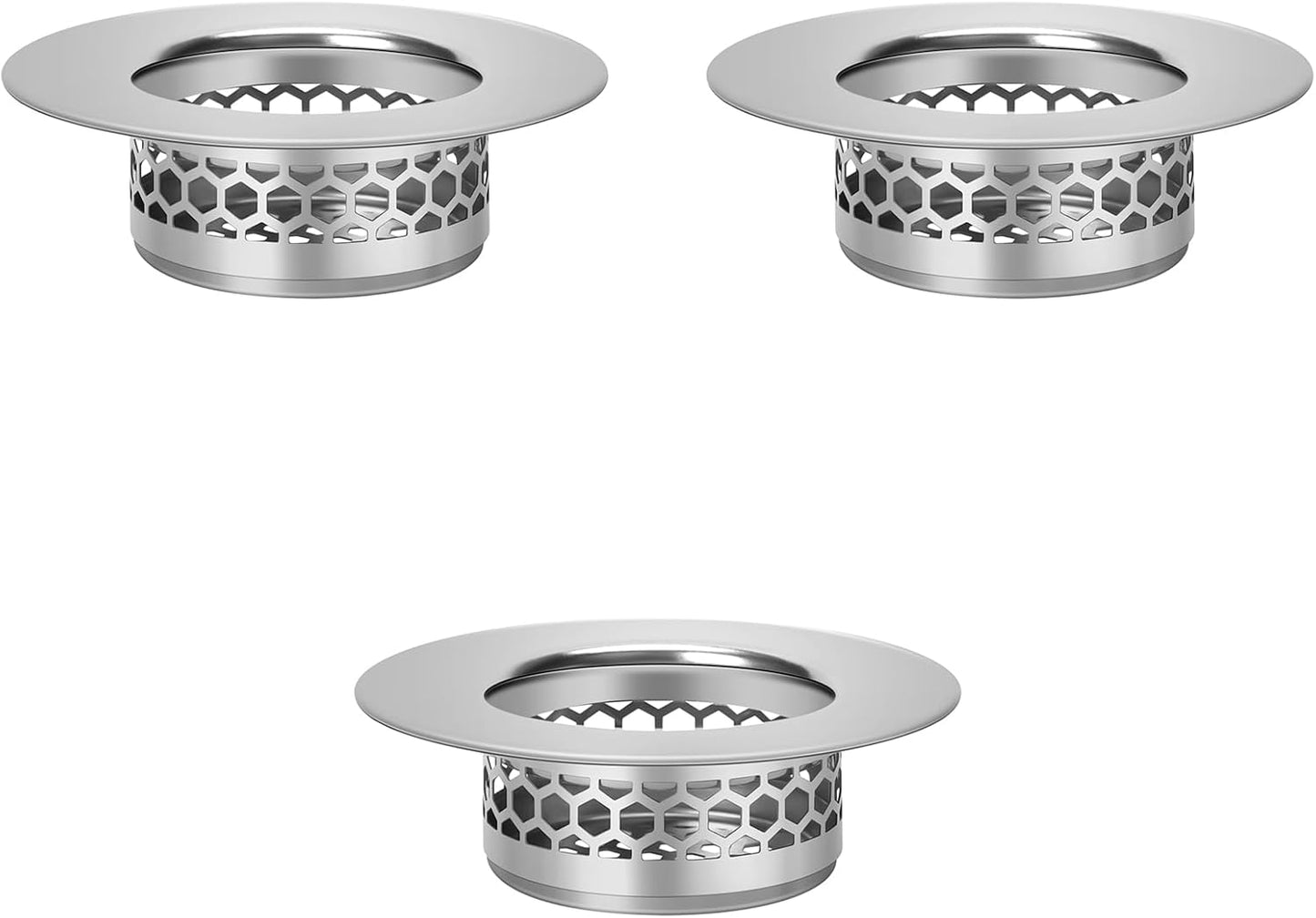 Bathroom Sink Strainer, Bathtub Lavatory Sink Drain Strainer Hair Catcher for Laundry, Mop Pool