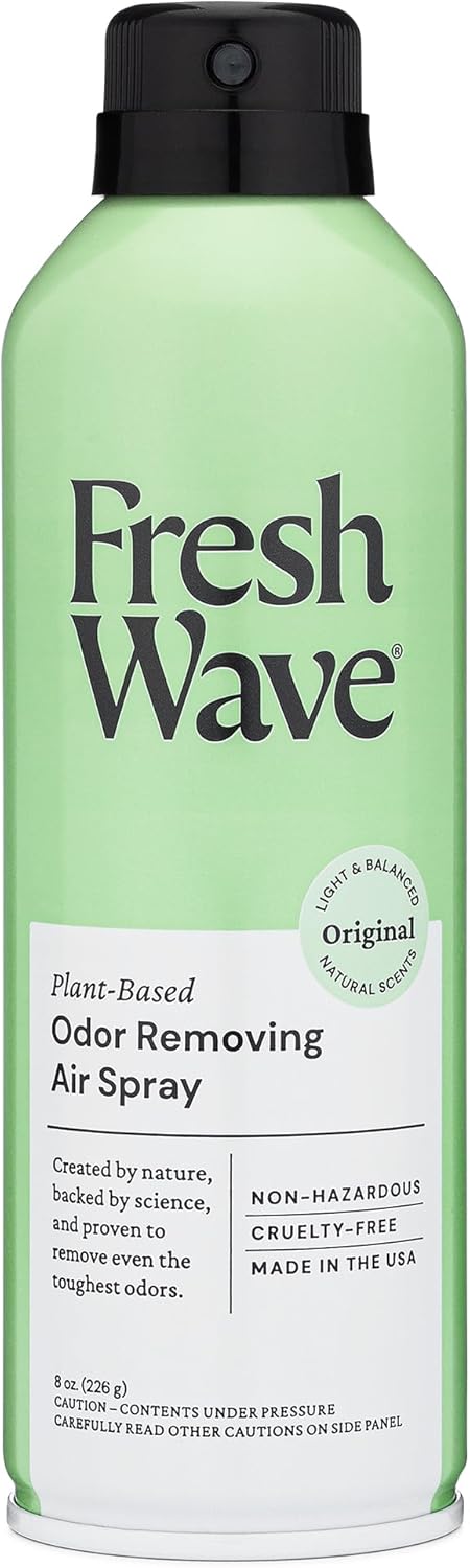 Fresh Wave Odor Eliminator Spray & Air Freshener, 8 oz. | Non-Aerosol, Fine Mist | Odor Absorbers