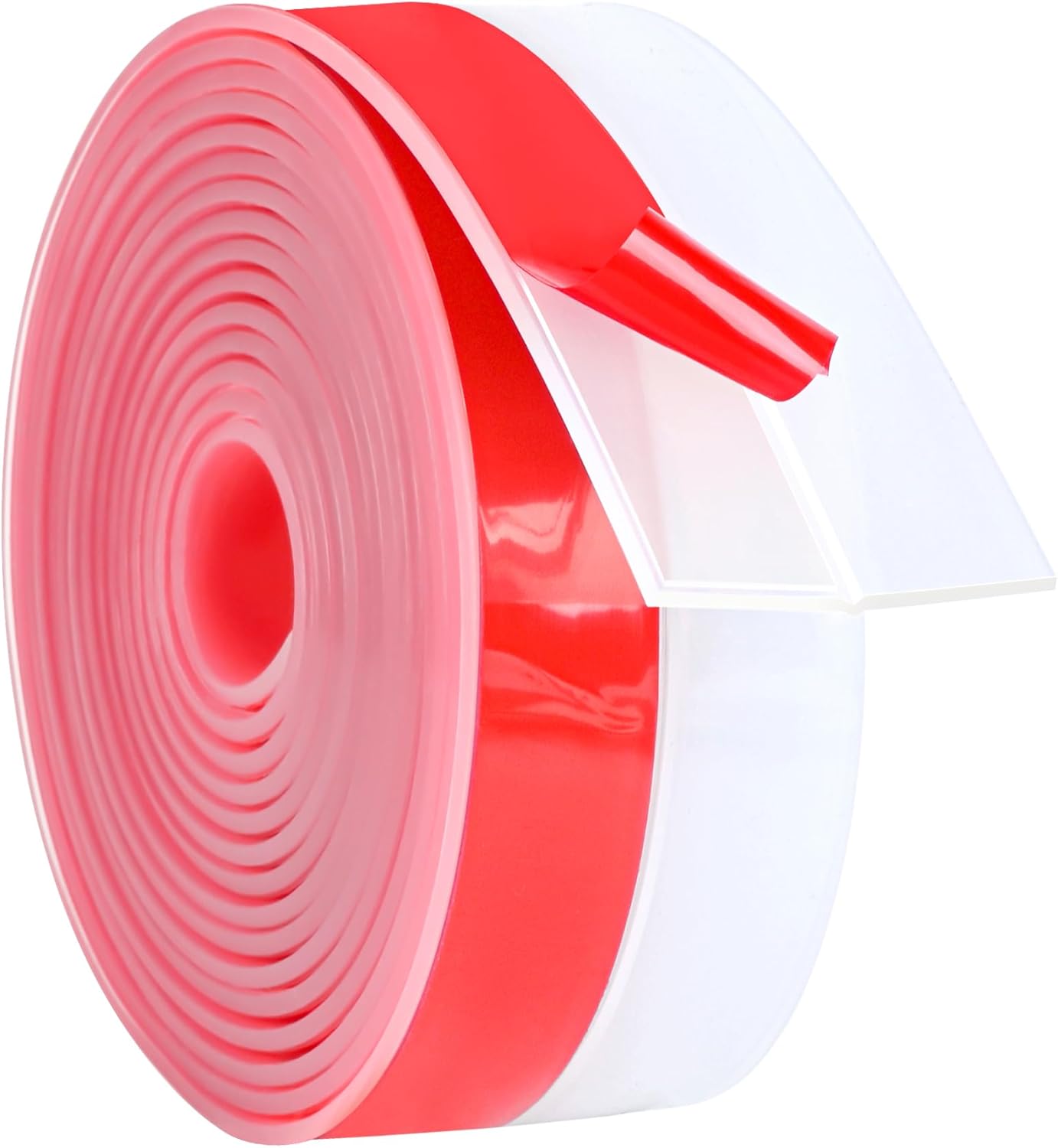 ToLanbbt Weather Stripping Silicone Door Seal Strip 2 in x 10 ft Door Draft Stopper Self Adhesive