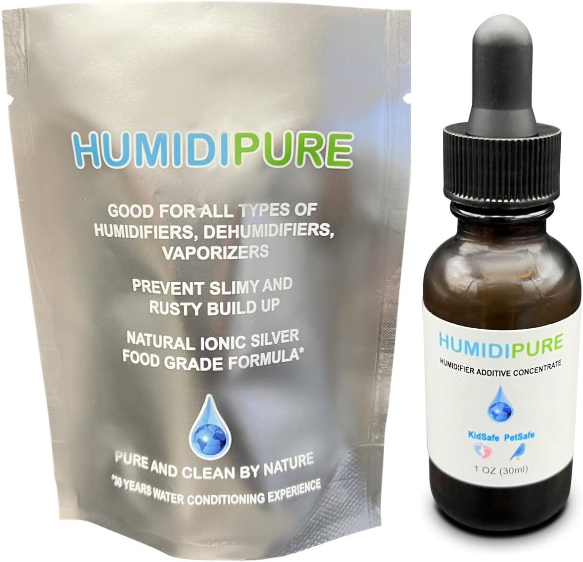 Natural Food Grade Concentrate. 200 day+ Humidifier Treatment Additive*. Prevent Slimy, Crusty and