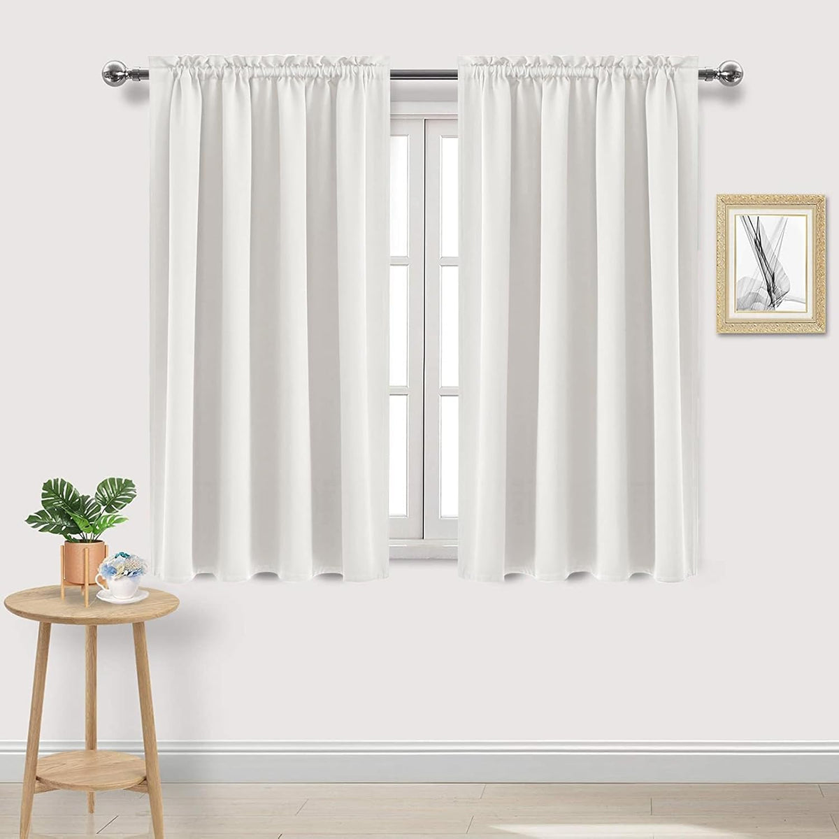 DWCN Blackout Curtains Thermal Insulated, Energy Saving & Noise Reducing Bedroom and Living Room