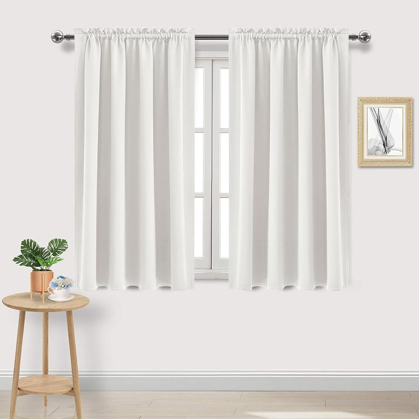 DWCN Blackout Curtains Thermal Insulated, Energy Saving & Noise Reducing Bedroom and Living Room