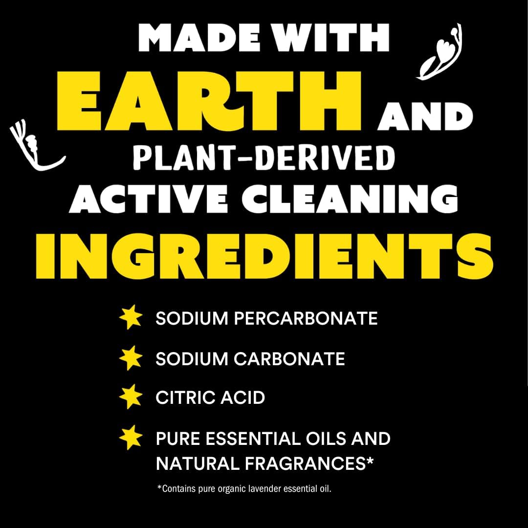 Molly's Suds Oxygen Whitener | Powerful Bleach Alternative, Chlorine Free & Color Safe | Brightens