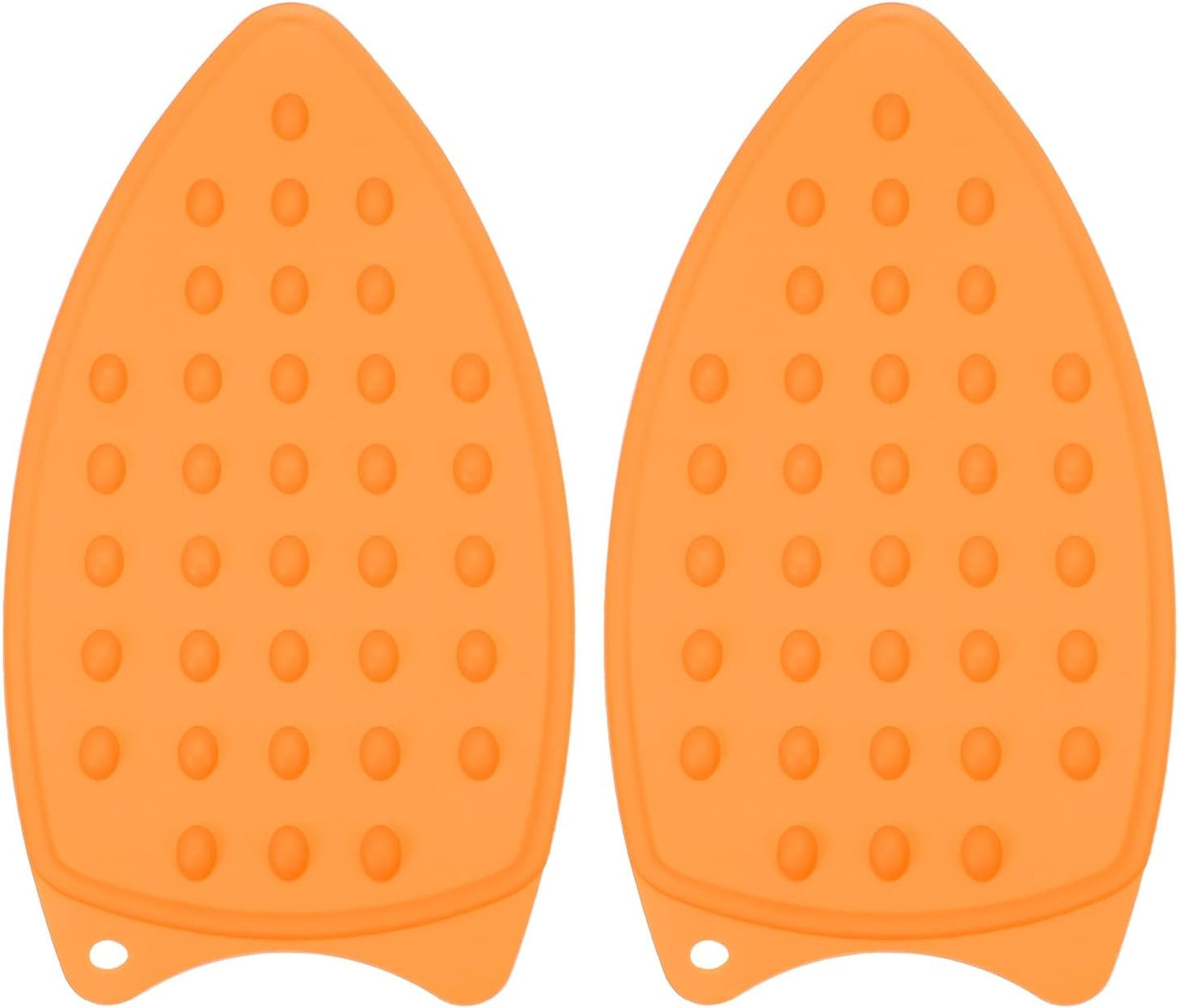 PATIKIL Silicone Iron Rest Pad, 2 Pcs Multipurpose Hot Heat Resistant Iron Rest Plate Protective