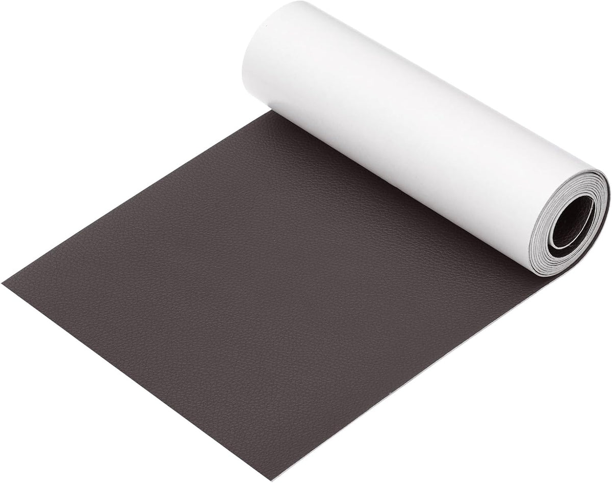 PATIKIL Leather Patches Tape for Furniture, 6.3 x 61 Inch Self Adhesive Vinyl Leather Repair Kit