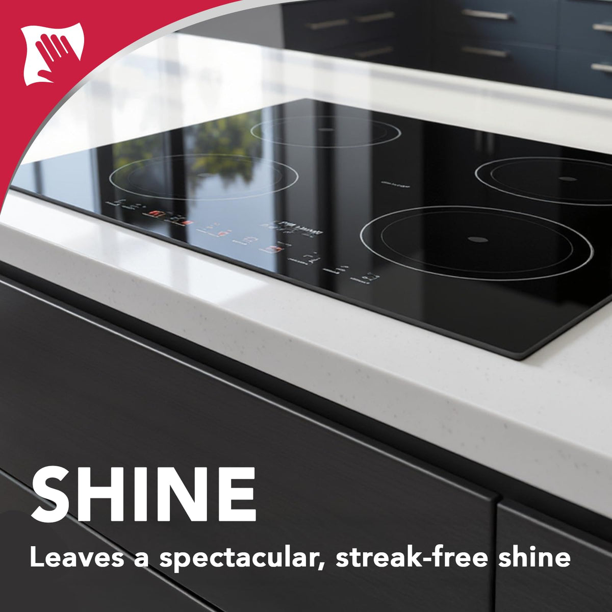 Weiman Stainless Steel Cleaner & Polisher and Daily Cooktop Cleaner Bundle