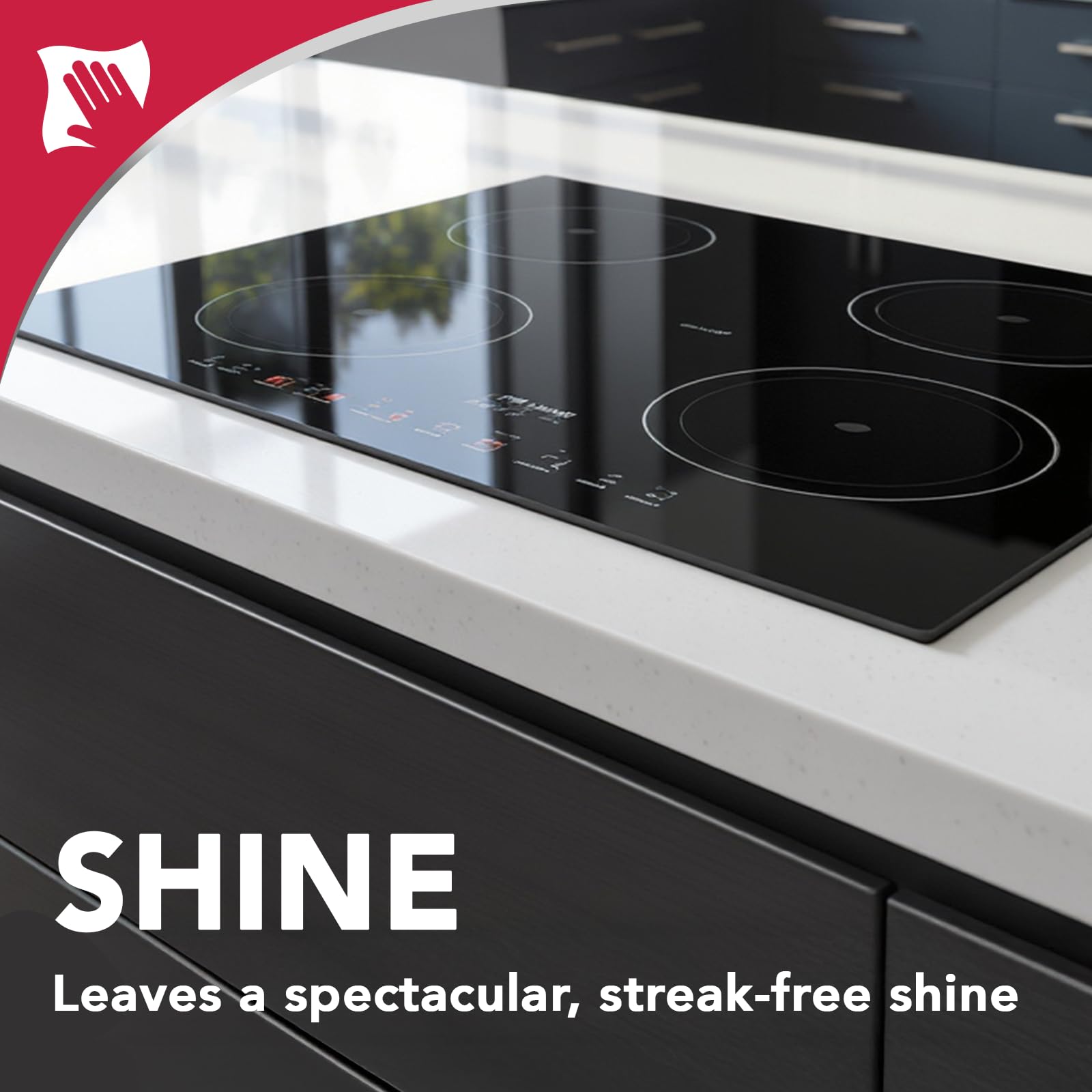 Weiman Stainless Steel Cleaner & Polisher and Daily Cooktop Cleaner Bundle
