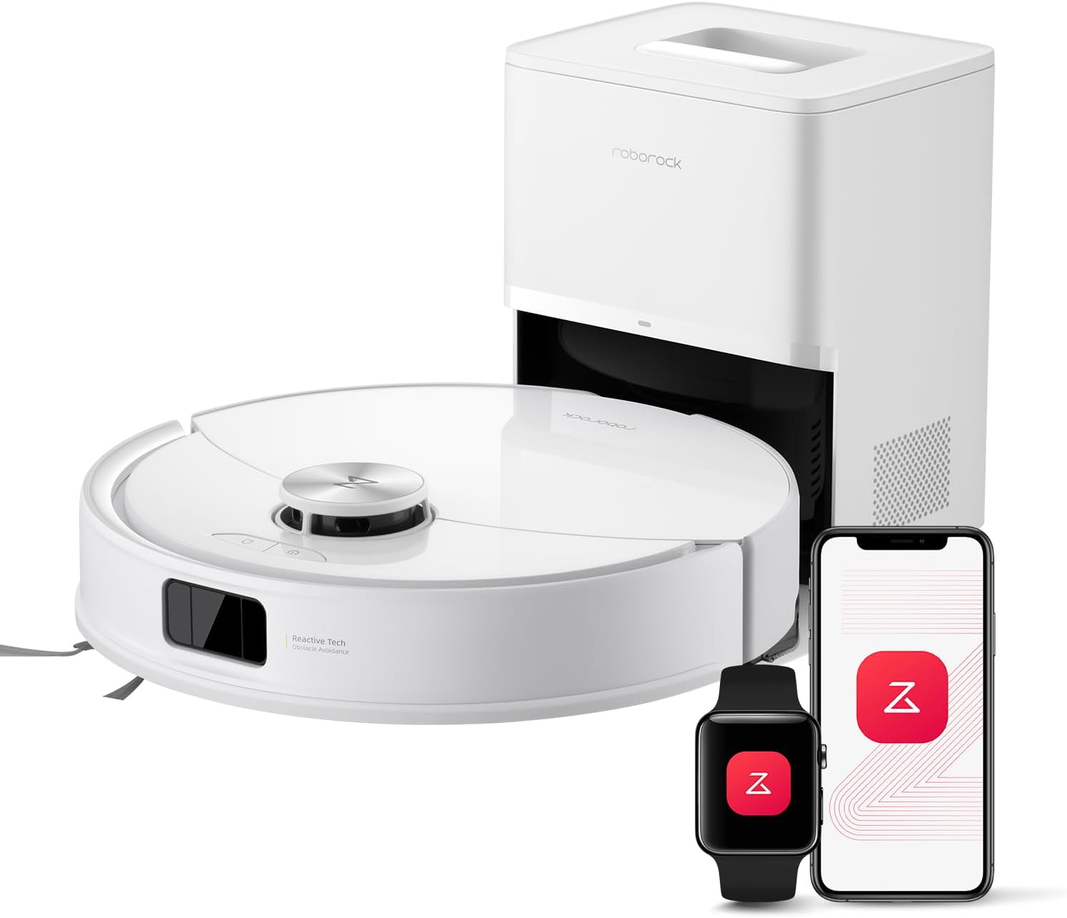roborock Q10 S5+ Robot Vacuum and Mop, 10,000Pa Suction, Upgraded from Q8 max+, 70 Days