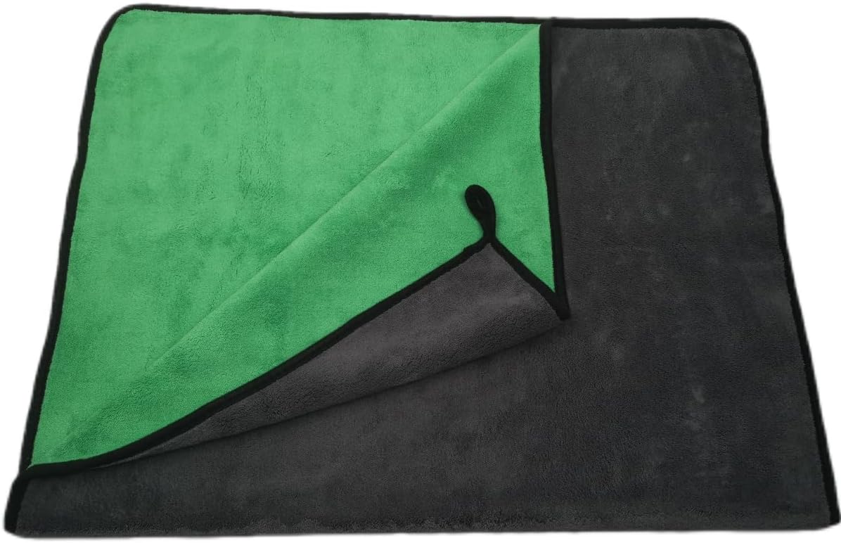 Large Microfiber Drying Towel for Car, Great Thick Soft Plush Towels, 36 x 24inches 800GSM