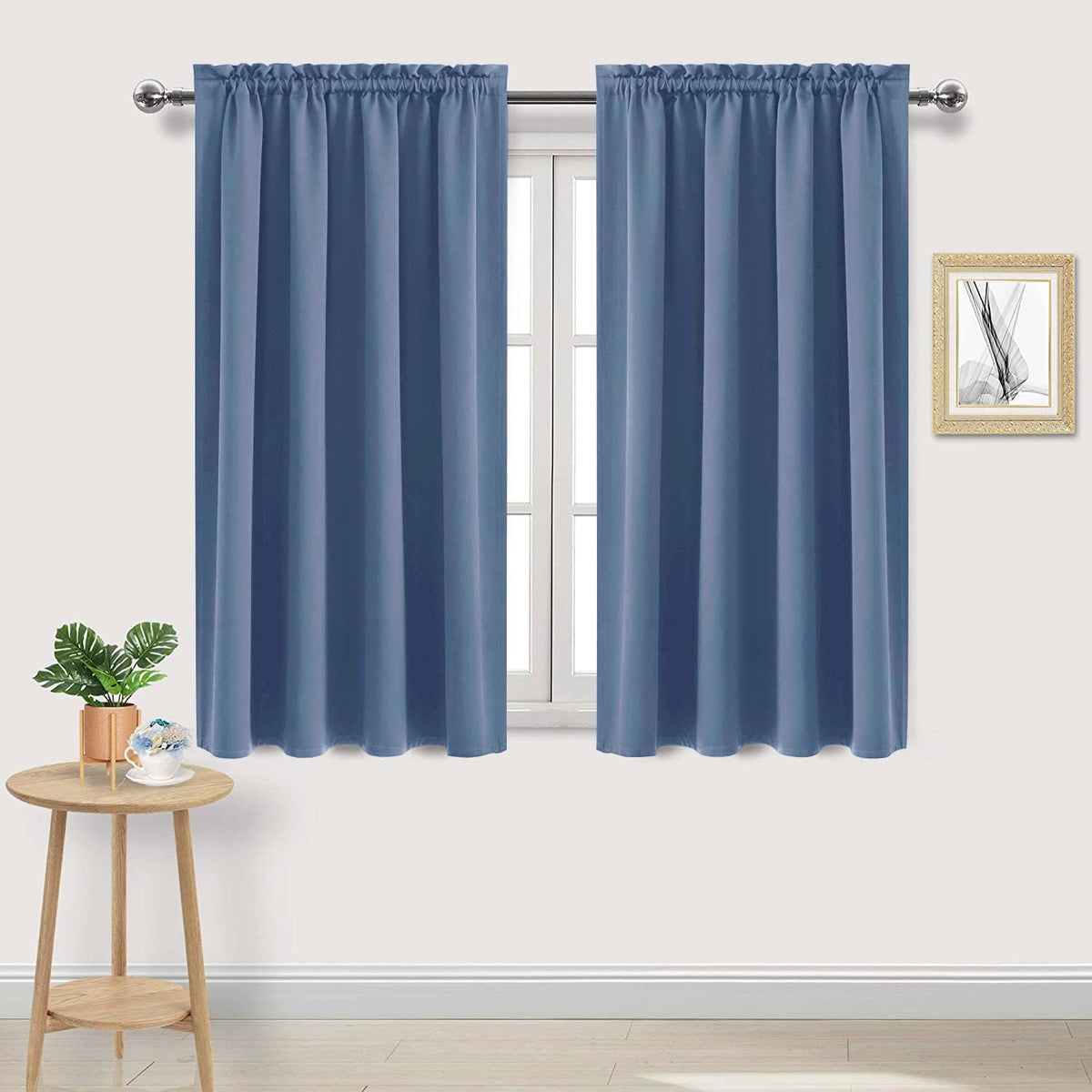 DWCN Blackout Curtains – Thermal Insulated, Energy Saving & Noise Reducing Bedroom and Living Room