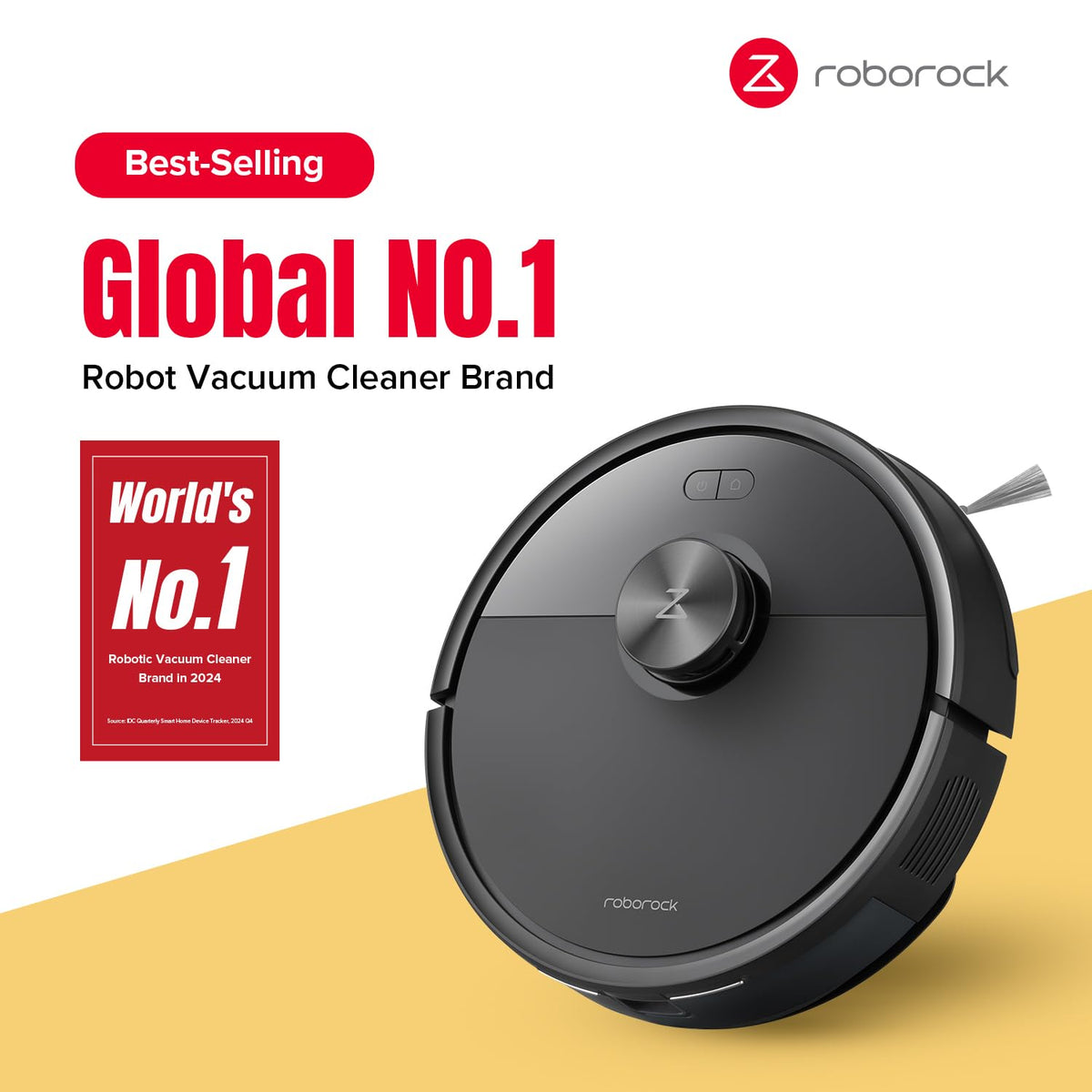 roborock Q7 M5 Robot Vacuum and Mop Combo, 10,000Pa HyperForce Suction, Robotic Vacuum Cleaner