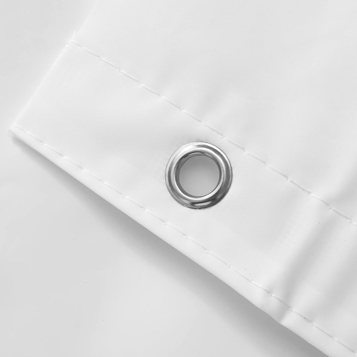Barossa Design White Shower Curtain Liner Standard Size