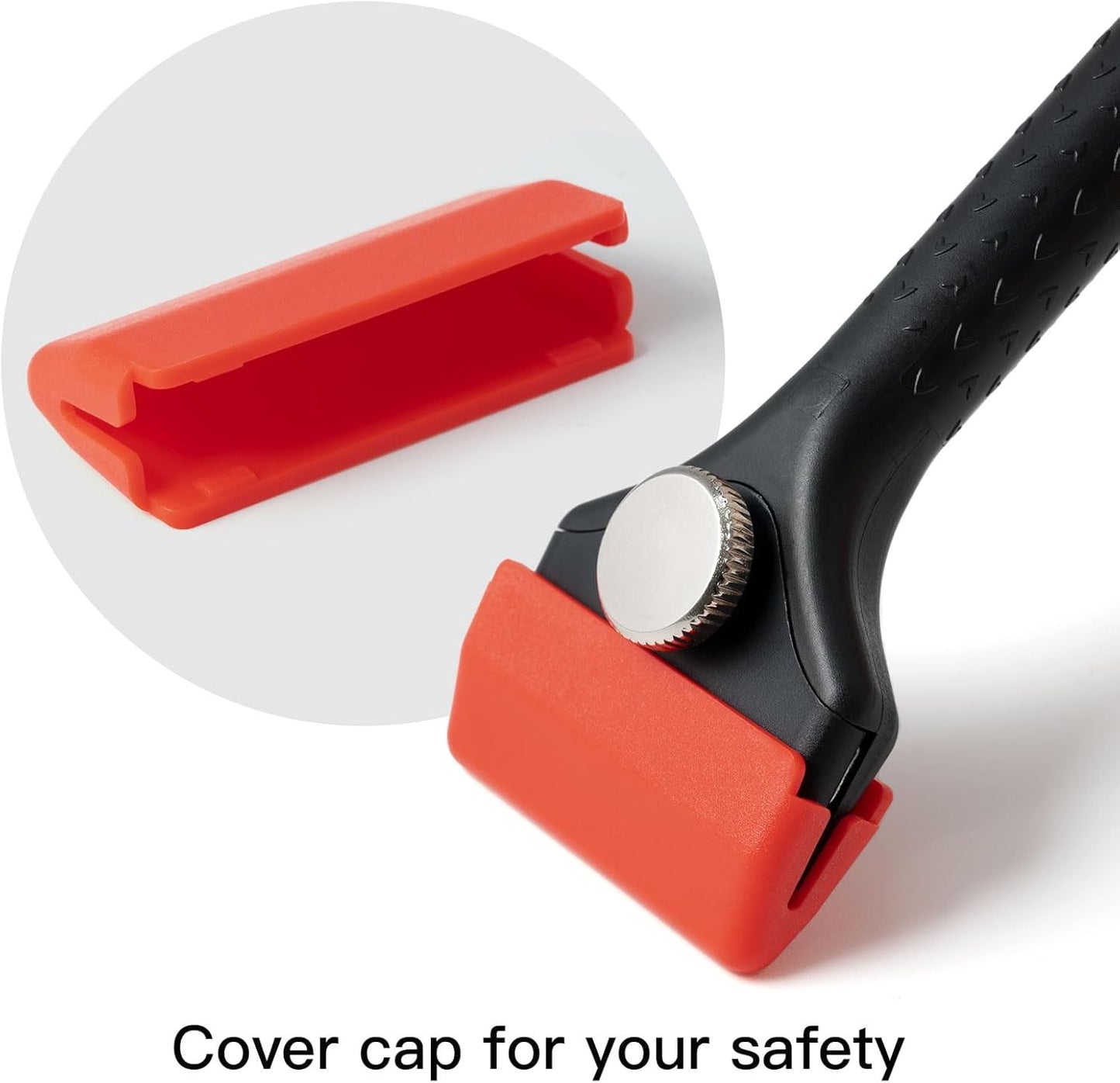 NEWISHTOOL Long Handle Scraper Tool Kit includes 2 Pcs Razor Blade Scraper and 20 PCS 1.5 inch