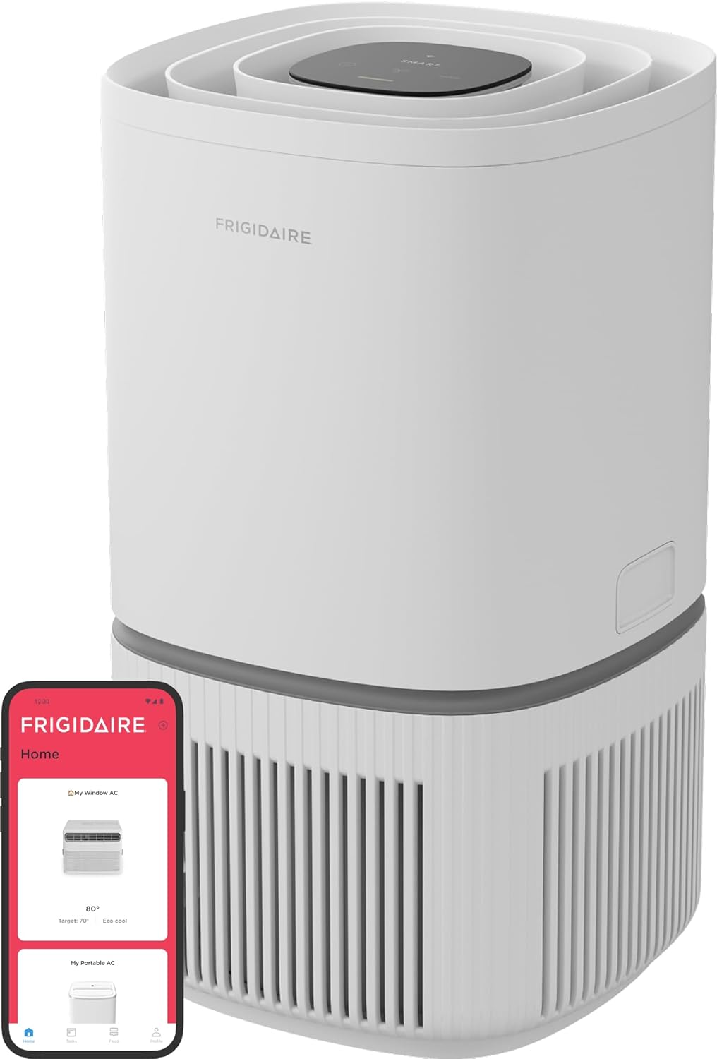Frigidaire PureA300 HEPA Air Purifier with Wi-Fi for Small Bedrooms, Covers up to 850 Sq. Ft.