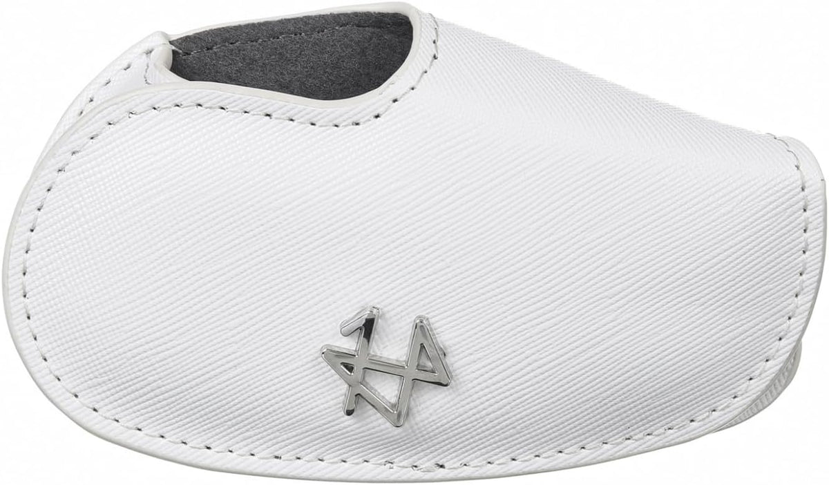Golf Iron Covers 9pcs or 1pc Saffiano Leather Magnetic Club Headcover for Right Hand