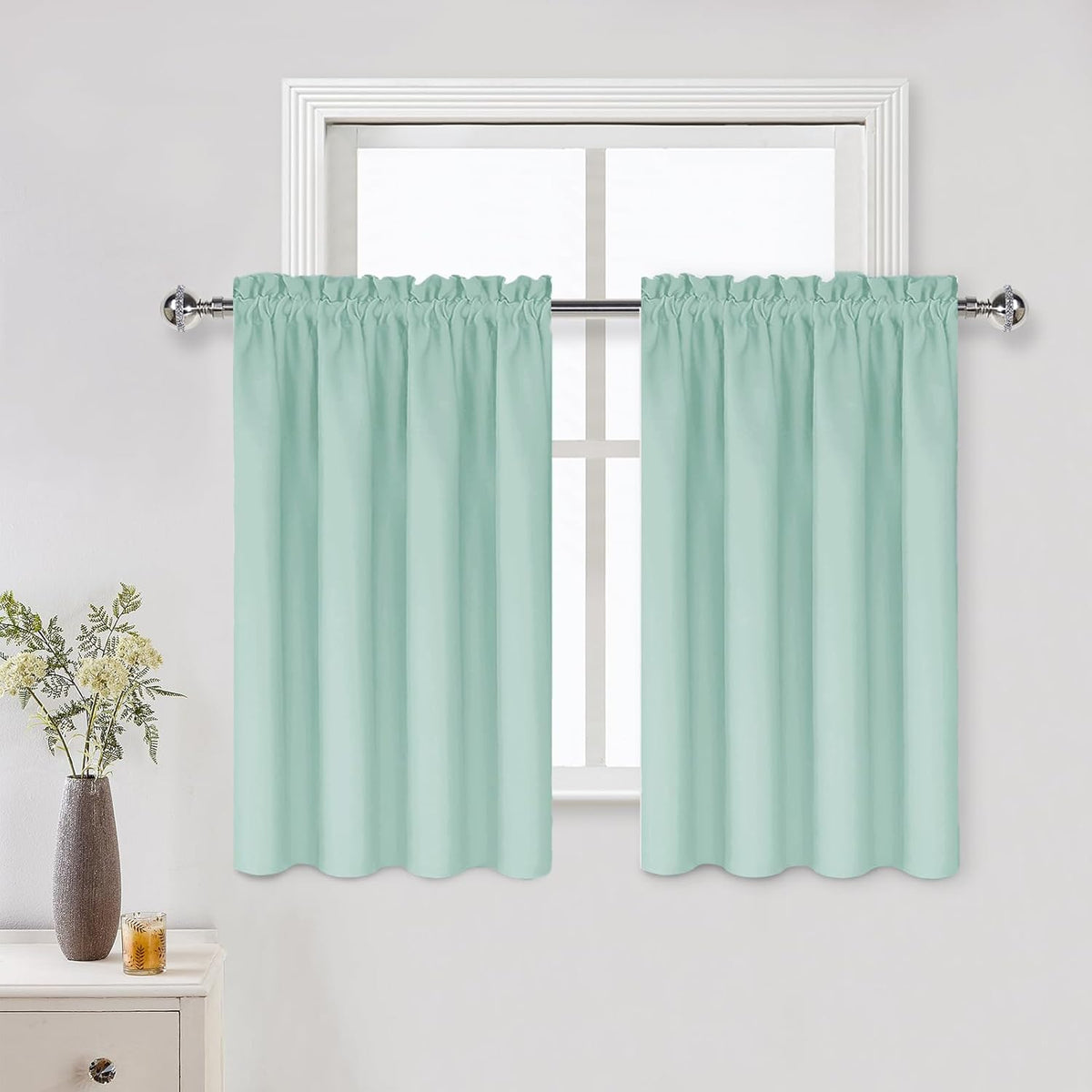 DWCN Blackout Curtains for Living Room Thermal Insulated, Energy Saving & Noise Reducing Bedroom
