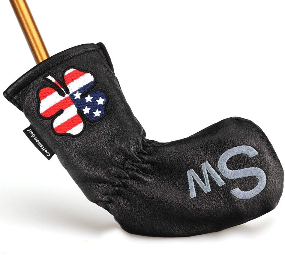 CRAFTSMAN GOLF 11pcs /Set USA US Flag Clover Leather Left Right Black White Green Dark Blue Iron