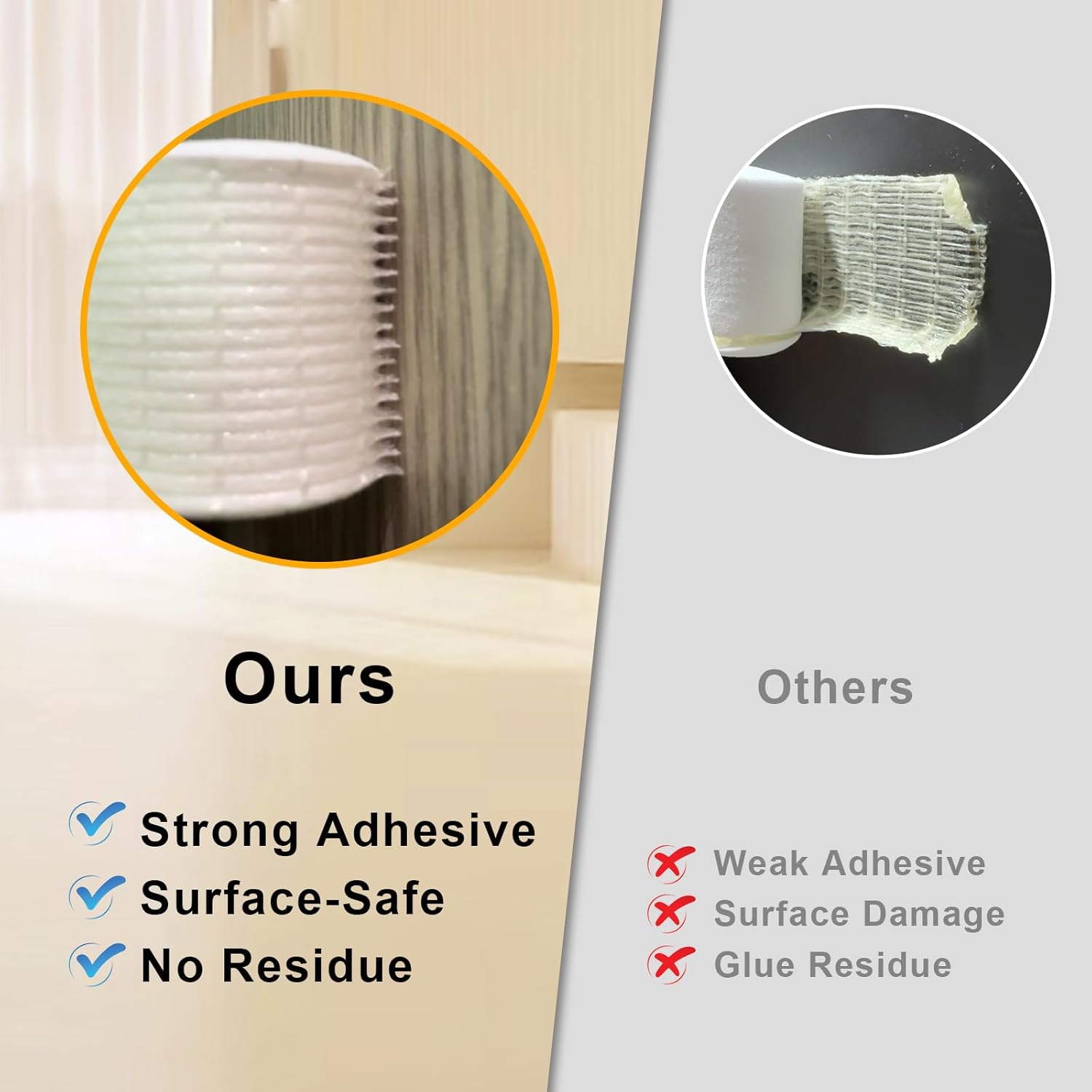 High Density Foam Weather Stripping Door Seal Strip, Insulation Tape Roll for Insulating Door
