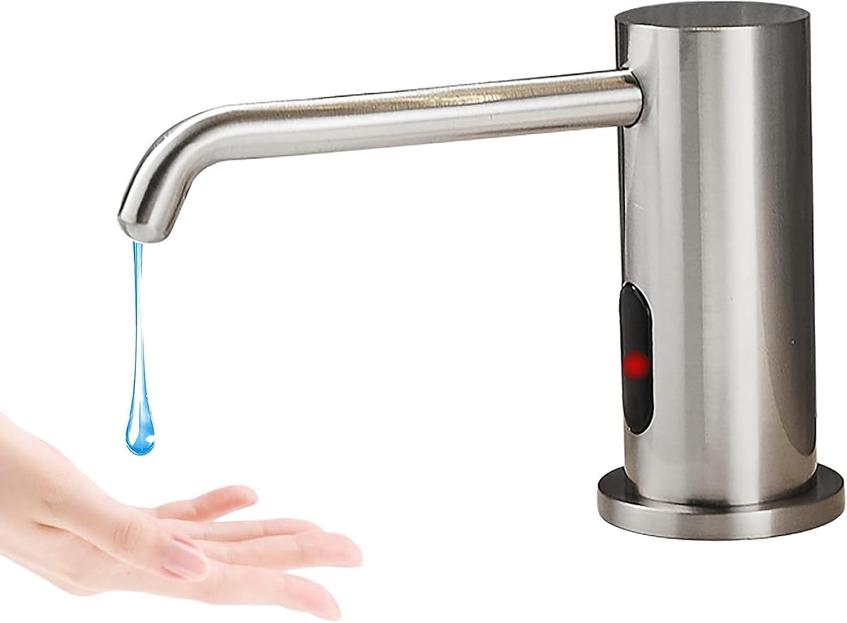 Automatic Soap Dispenser Touchless for Kitchen and Bathroom, Sink Built in Commercial Electric Soap