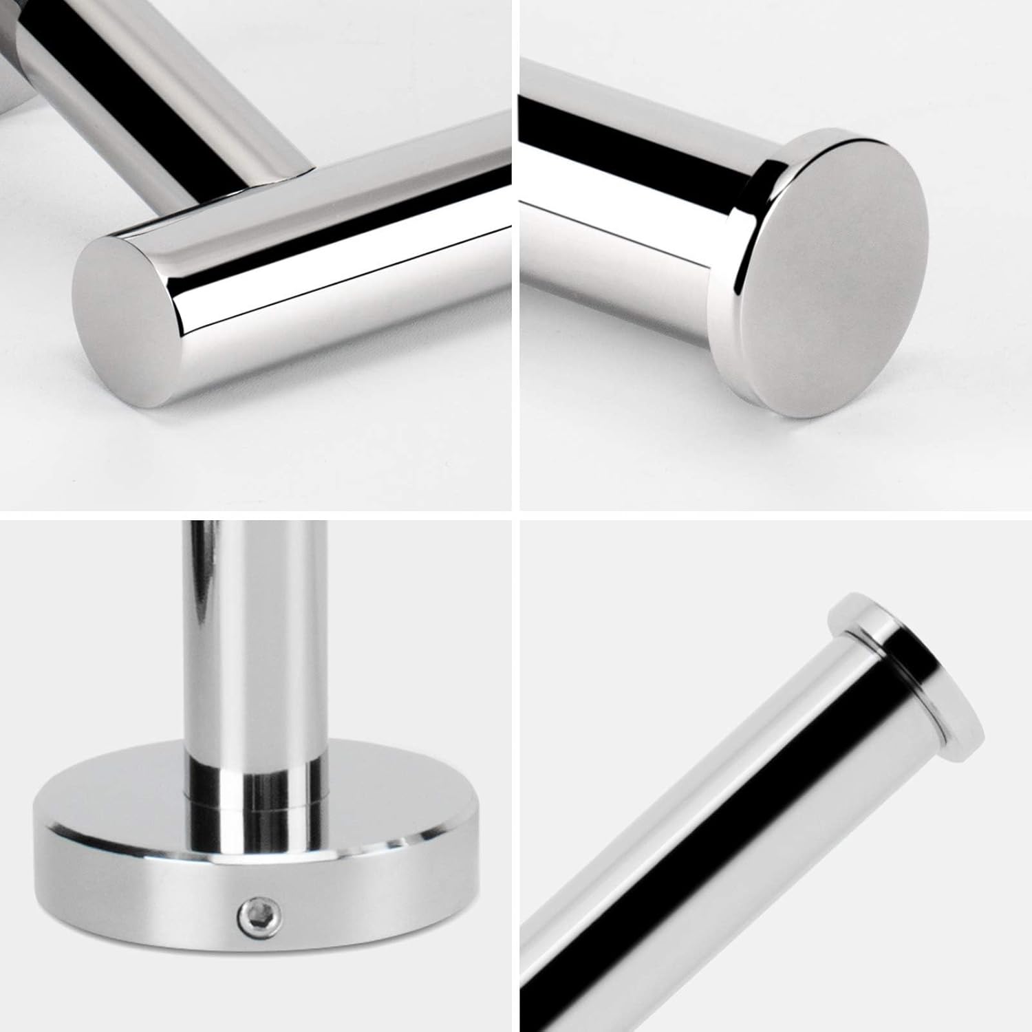 NearMoon Bathroom Toilet Paper Holder, Premium SUS304 Stainless Steel Rustproof Wall Mounted Toilet